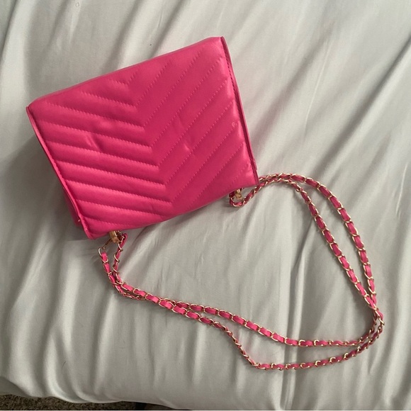 Pink Messenger Bag - Picture 2 of 3